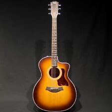 Gitara elektryczna akustyczna Taylor 214ce-Koa SB Sunburst Sitka Świerk Top Matowa