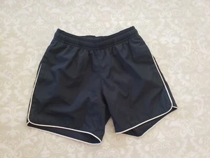 Land's End 5-6 Medium Girl Navy Blue Athletic School Uniform Shorts - Picture 1 of 3