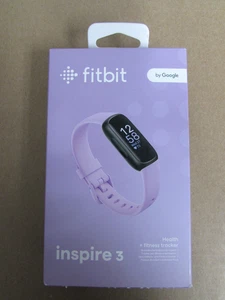 Fitbit Inspire 3 Heart Rate Monitor Health & Fitness Tracker | Lilac Bliss [30E] - Picture 1 of 5
