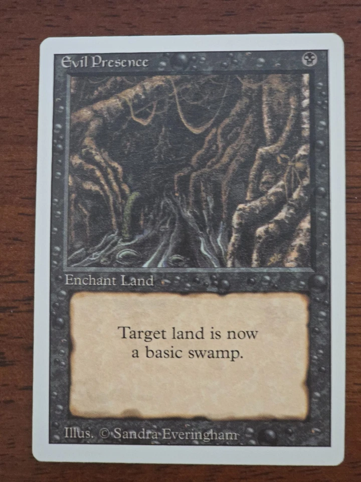 MTG Evil Presence Unlimited Edition Uncommon - Image 1 of 1