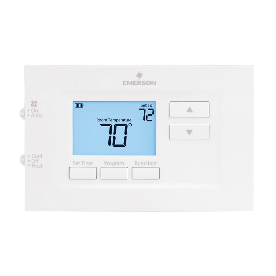 t5 Emerson 1F75C-11PR Programmable Wall Thermostat 1 Heat 1 Cool