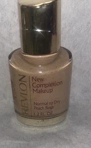 Revlon New Complexion Normal To Dry Liquid Makeup Foundation (Peach Beige) New - Picture 1 of 1