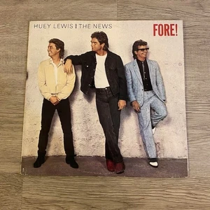 Huey Lewis and the News Fore! Vinyl Record LP 1986 Chrysalis OV 41534 - Picture 1 of 6