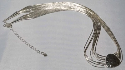 Colar pingente Silpada prata esterlina 9 fios prata líquida sudoeste N1288 - Imagem 1 de 4