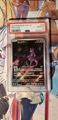 Pokémon japonés SV2A-POKEMON 151 2023 arte raro #183 Mewtwo PSA 10 Foto 1 de 2
