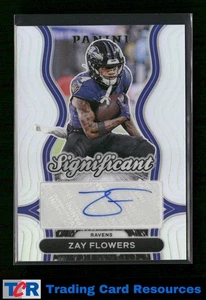 2024 Panini Prizm #SS-ZFS Zay Flowers Significant Signatures Auto - Picture 1 of 2