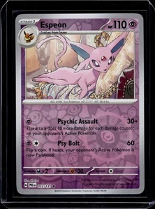 Espeon 033/131 - Prismatic Evolutions - NM Reverse Holo Pokemon TCG - Picture 1 of 2