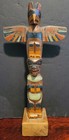 Tommy Moses vtg totem pole wood carving haida tlingit pnw antique bc canada art