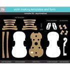 2b) Modèles de fabrication violon - Kit complexe - Guarneri, Stradivarius et plus