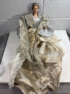 Raz Imports 16' angel tree topper Christmas tan/gray - Picture 1 of 4