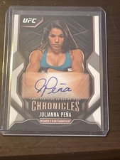 2015 Topps UFC Chronicles - Autographs #CA-JP Julianna Pena (AU)
