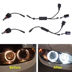2× NEU H8 120W Angel Eyes Ringe Standlicht Für BMW E60/61/71/70/82 LCI E90/91/93 - Bild 1 von 16