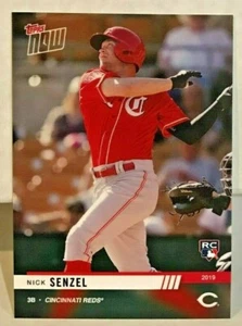 Nick Senzel 2019 Topps Jetzt Cincinnati Reds Straße Sich Öffnen Tag RC # Od-Ns - Bild 1 von 2