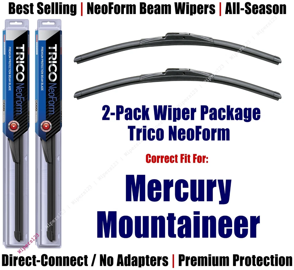 Limpiaparabrisas NeoForm Super Premium 2pk apto para Mercury Mountaineer 2002-2004 16220x2 Foto 1 de 1