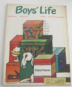 Boys Life Magazine 1965 December Fine/VF Grade Vintage 1960s Daisy Ad Back - Picture 1 of 2