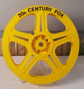 Vintage and Iconic Yellow 20th CENTURY FOX 35mm Film Reel Classic Hollywood Era - Bild 1 von 23