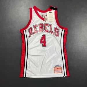 100% Authentic Larry Johnson Mitchell & Ness 89 90 UNLV Rebels Jersey Size 40 M - Picture 1 of 6