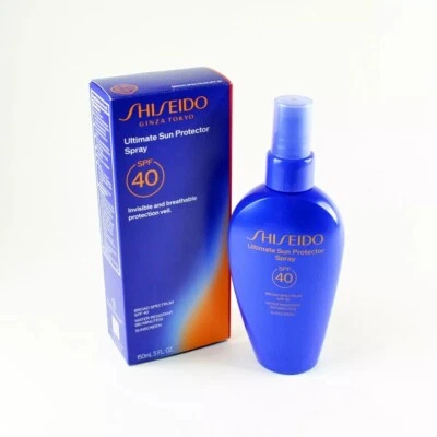 Protector Solar Shiseido Ultimate Spray FPS 40 Protector Solar 150ml / 5oz NUEVO EN CAJA Foto 1 de 3