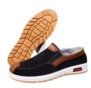 Men' Loafers Casual Comfortable Sneakers Slip On leisure Shoes Lightweight - Picture 1 of 4