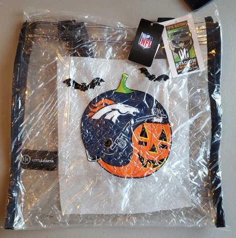 Broncos clear tote bag Cover