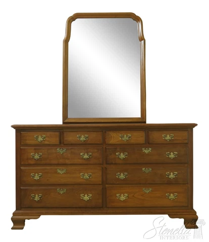 54027EC: PENNSYLVANIA HOUSE Solid Cherry Dresser w. Mirror Cover