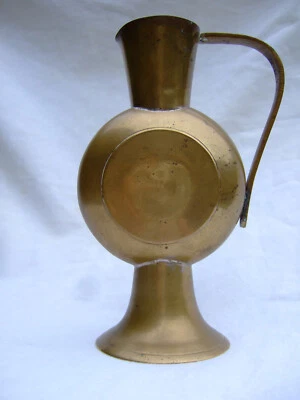 Blumenkanne Blumenvase Messing Krug Dekoration für die Fensterbank - Bild 1 von 4