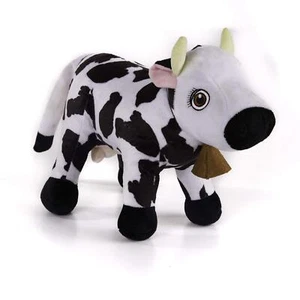 La Granja De Zenón-lr44 bandai Mucca Lola, Peluche DX Musical, Colore Blanco/Neg - Imagen 1 de 6