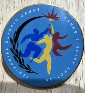 T-shirt Haines Centenario Giochi Olimpici Asta Indietro - Foto 1 di 7