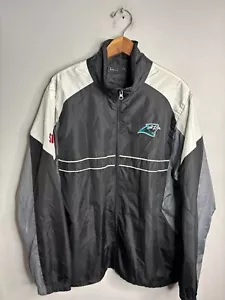 Vintage Carolina Panthers NFL Full Zip Windbreaker Jacket Mens Size Large 5026 - Picture 1 of 7