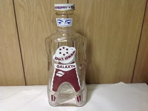 Galaxy Space Man " Space Admiral " black Cherry syrup bottle & coin bank Rare - Picture 1 of 3