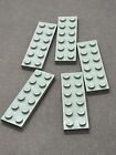 Lego 2X6 Plate Part 3795 (5Pcs) - Old Light Gray