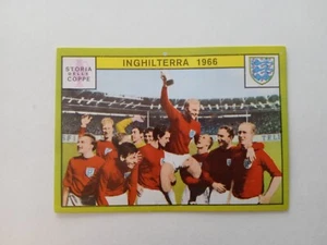 FIGURINA CALCIATORI PANINI 1968/69 COPPE SQUADRA INGHILTERRA 1966 DA RECUPERO - Imagen 1 de 2
