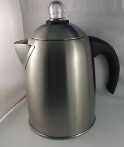 Kettle Stainless Steel by Fresco with Clear Globe Top Excellent Condition - Picture 1 of 6