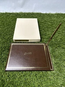 Vintage C.R. Gibson Guest Book With Pen Model Heritage Collection 1052 Guests - Picture 1 of 7