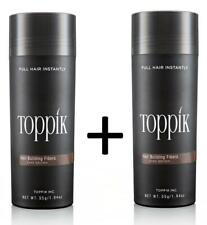 2 x TOPPIK 55 (g). Hair Fibers - thickener loss concealer Microhairs