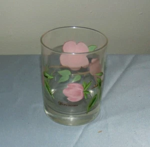 Franciscan Desert Rose Lowball Glass 4 Inches Tall - Picture 1 of 5