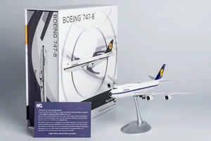 NG Model 1:400 Lufthansa Boeing B747-8 Diecast Aircraft Jet Model D-ABYT - Picture 1 of 14