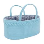 Baby Diapers Storage Bag Multifunction Cotton Rope Woven Storage Basket9021