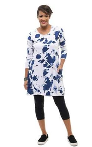 Tulip Clothing Fifi Womens Tunic in Peony Dream Knit - Picture 1 of 2