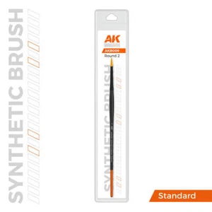 AK Interactive Synthetic Brush Round 2 - Picture 1 of 3