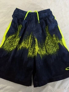 Champion Boys Sz. 4/5 Blue & Neon Design Athletic Shorts. Great Pair - Picture 1 of 5
