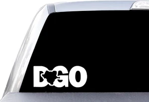 Durango 'DGO' - Mexico State -  Estado De Mexico - Window Vinyl Decal Sticker - Bild 1 von 2