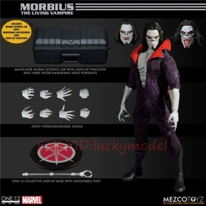 MEZCO 1/12 Marvel Morbius the Living Vampire Action Figure Model In Stock NEW - Picture 1 of 12