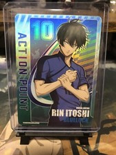 Union Arena Card Blue Lock Rin Itoshi Action Point AP Rare Japanese
