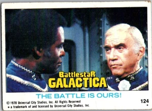 1978 Topps Battlestar Galactica #124 The Battle Is Ours! Kostenloser Versand! - Bild 1 von 2