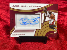 2015-16 Panini Clear Vision Clear Vision Signatures Gold #4 Dwyane Wade 24/25