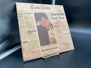 TOM WAITS Heart Attack And Vine LP Vinyl Original Issue 1980 Asylum 6E-295 - Picture 1 of 6