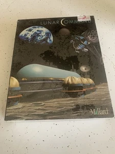 Rare Vintage 1993 Lunar Command Game by Mallard DOS System  "SEALED" Brand New!! - Picture 1 of 6