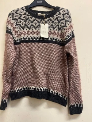 M&S Indigo Collection  Jumper with Wool BNWT Size: 14 - Image 1 of 4