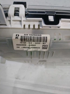 2010 Honda Accord Speedometer Gauge OEM Grey 223K Miles NJ25-21779-541907 Foto 1 de 4